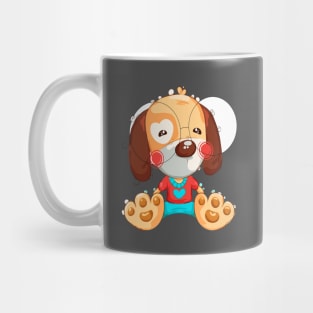 Pug Dog Cartoon Animals Mug